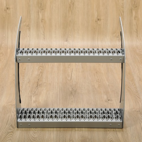 26" Fuel Tank Step Bracket Set Aluminum For Peterbilt All Models Complete Kit