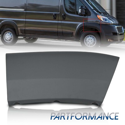 For 2019-2022 Ram Promaster Front Fender Flare Molding Trim Passenger Side