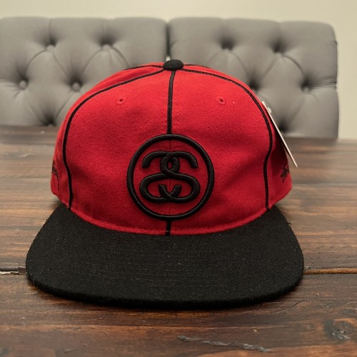 美品 STUSSY CAP レッド stussy sport キャップ レッド - メルカリ