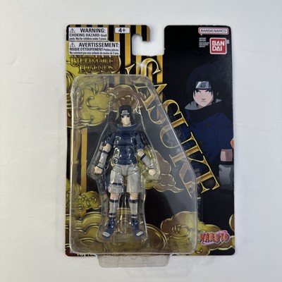 NARUTO ULTIMATE LEGENDS SASUKE UCHIHA POSEABLE ACTION FIGURE NEW Damaged Box!