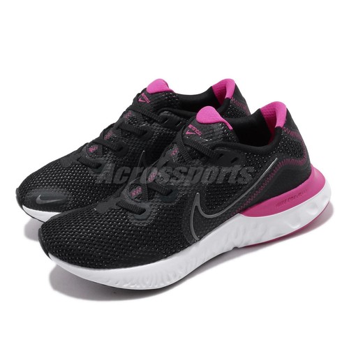 Женские кроссовки Nike Wmns Renew Run Black Grey White Fuchsia CK6360-004