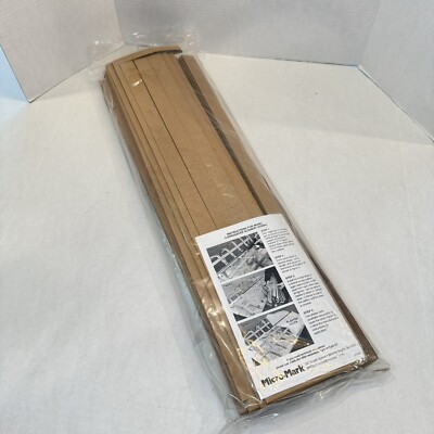 Micro-Mark 83081 Corrugated Scenery Strips for Layouts 1'' x 24  FREE SHIPPING
