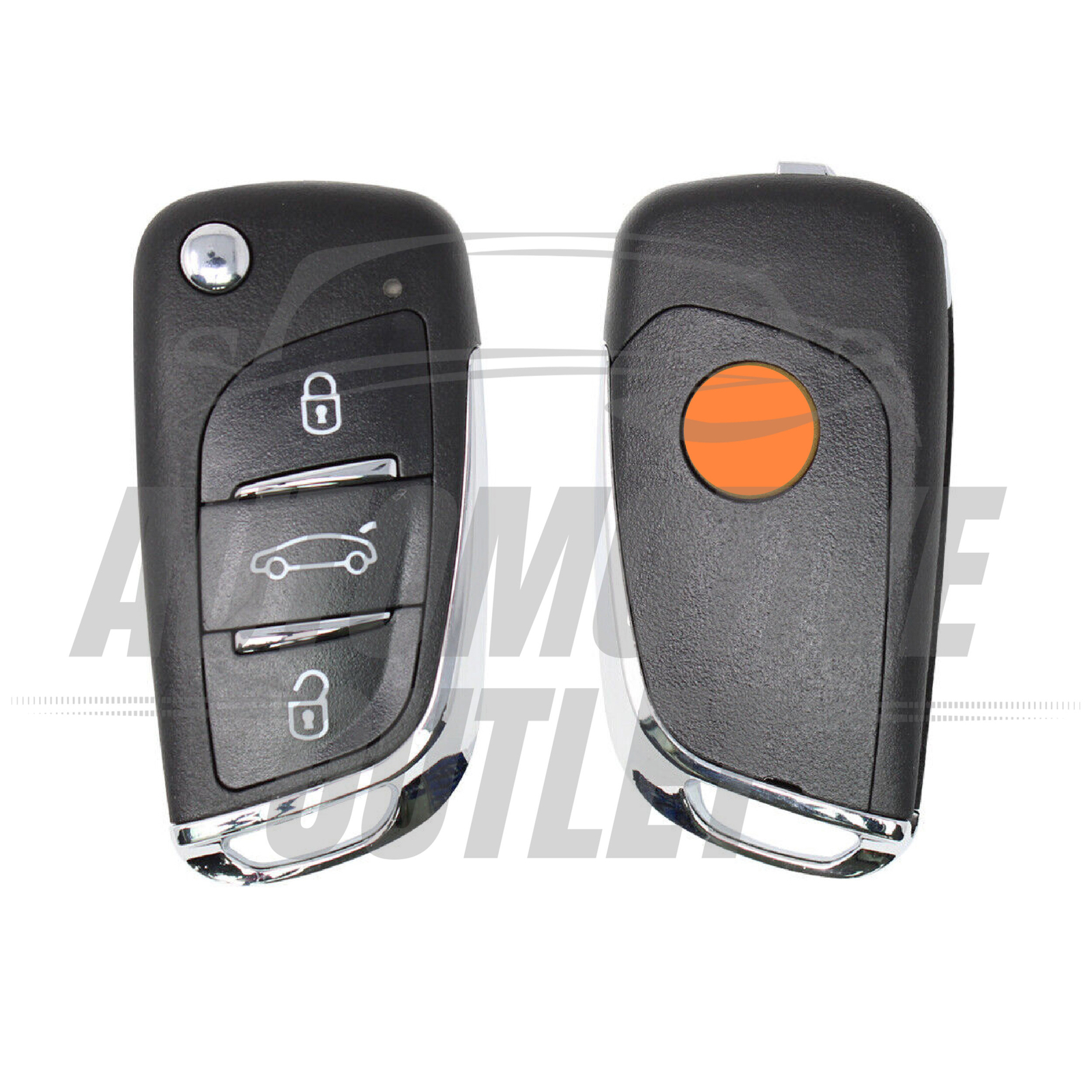 3 BUTTON XHORSE VVDI UNIVERSAL WIRELESS DS STYLE REMOTE FLIP KEY XNDS00EN 3