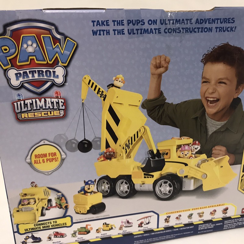 paw patrol wrecking ball