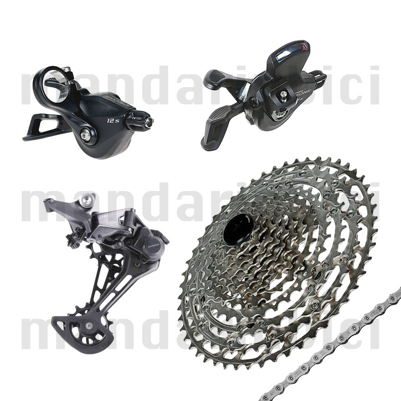 New Shimano Deore M6100 4pcs MTB 12speed Groupset Mountain Bike gear