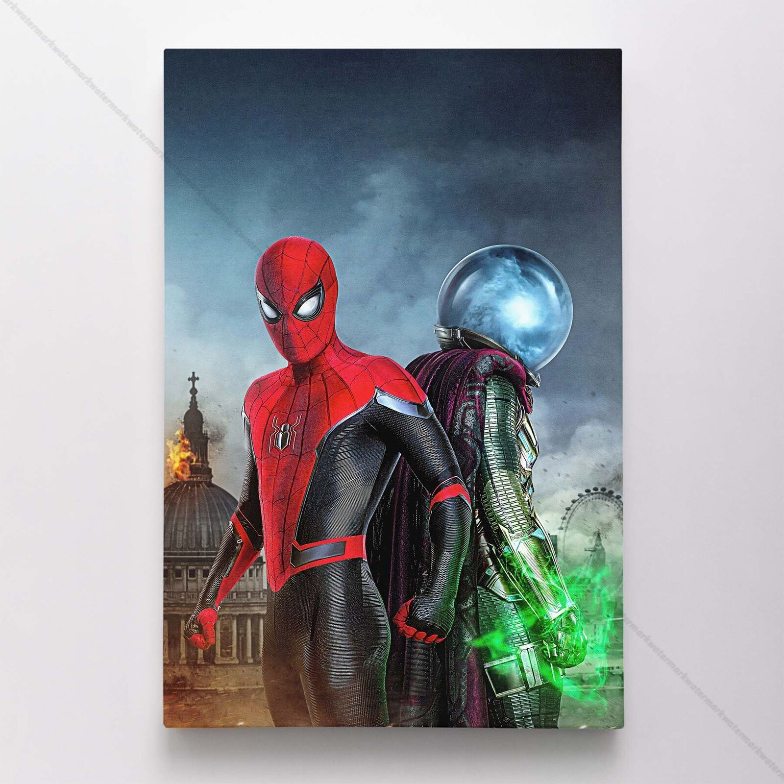 Spider-Man Poster Canvas Avengers Spiderman Spider Man Movie Marvel Print #8657