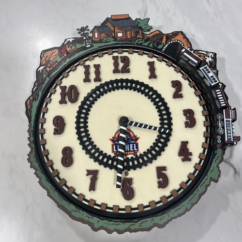 Lionel 100th Anniversary Train Clock (7183) CLOCK WORKS But