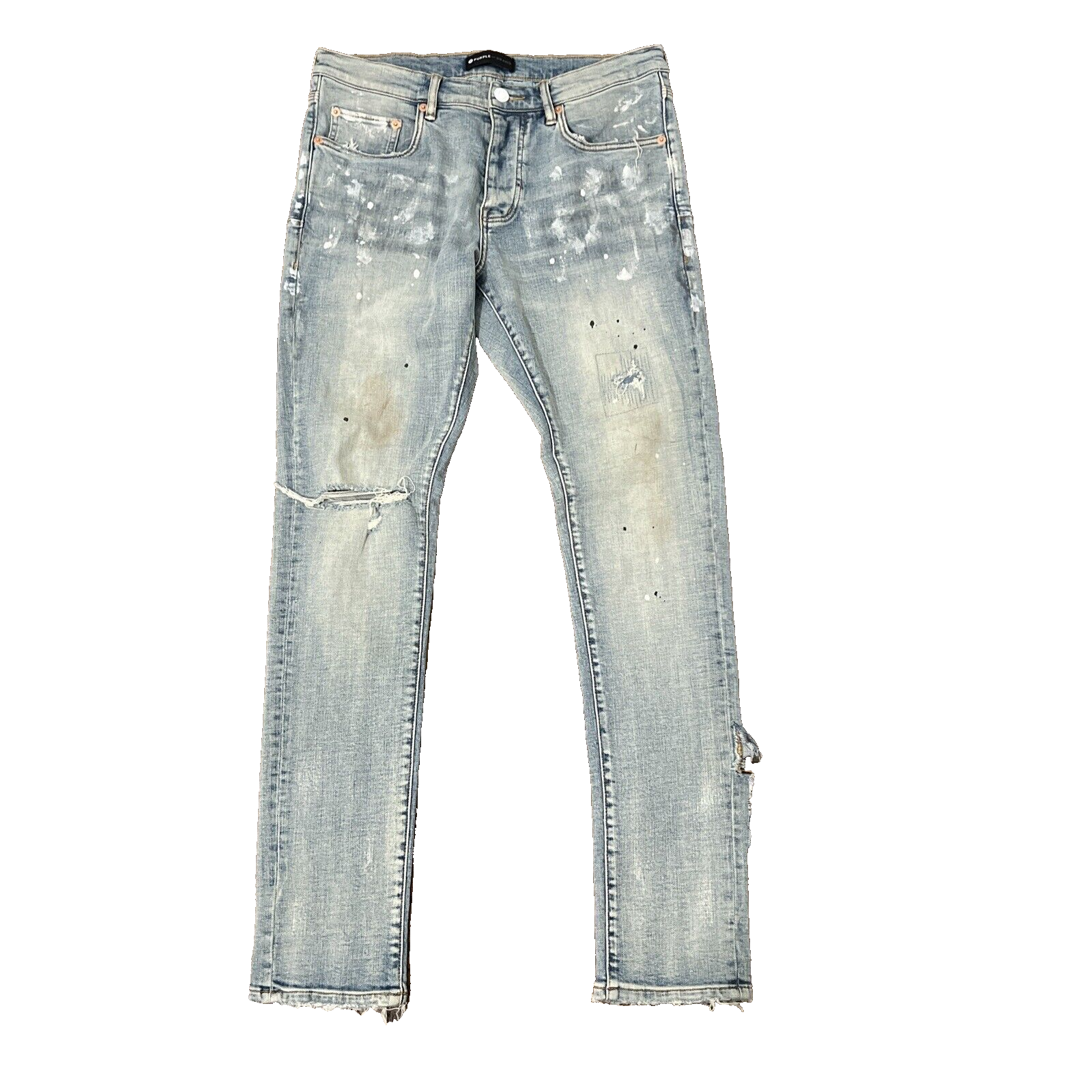 PURPLE BRAND P001 ライトインディゴ ヴィンテージ デニム P001 Light Indigo Vintage – PURPLE BRAND