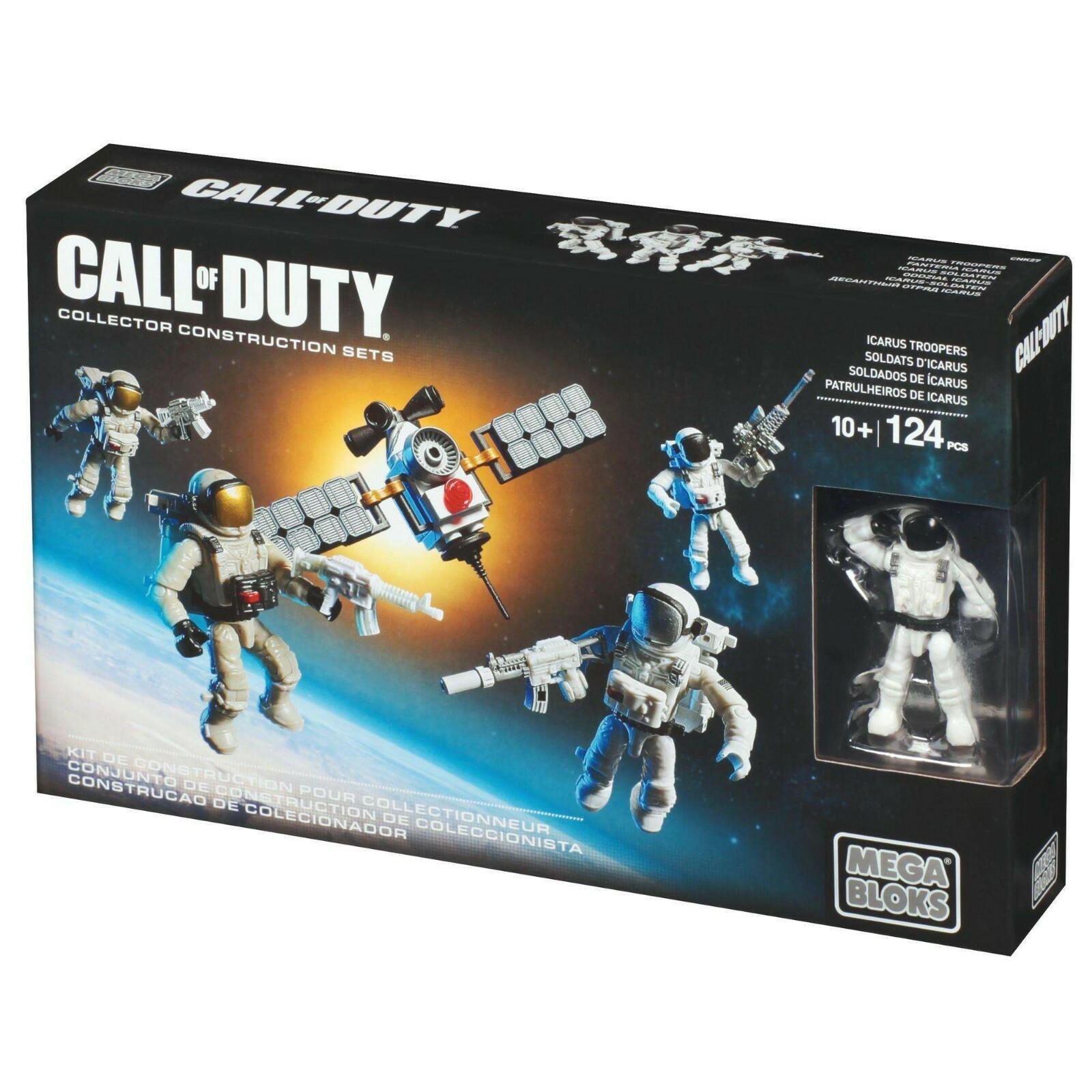 Mega Bloks Call of Duty Icarus Troopers set CNK 27 124 pcs
