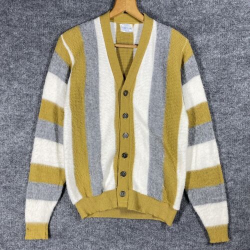 VINTAGE 50s 60s Brent Prep Cardigan Sweater Size Small VINTAGE 50s 60s Brent Prep Cardigan Sweater Size Small