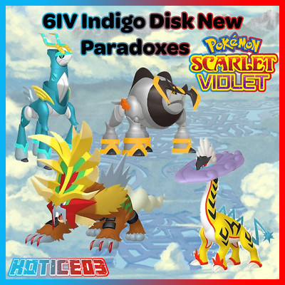Iron Boulder 6IV Pokemon Scarlet & Violet  Fast Trade  Indigo Disk DLC