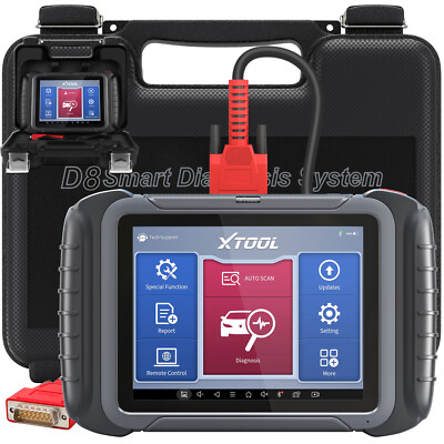 XTOOL D8 Bidirectional Diagnostic Scanner Tool E.CU Module Coding K*y Programmer