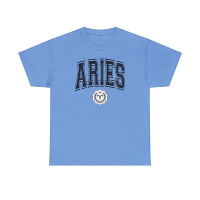 Aries Zodiac Sign Unisex Classic Tee   Bold College Edition