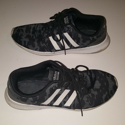 adidas Neo Womens Cloudfoam QT Racer w Running Shoe Clear adidas Neo Womens Cloudfoam QT Racer w Running Shoe Clear