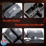 Master Power Window Switch Driver and Passenger Side 4 Door, Compatible with 1995-2001 Chevy GMC C1500 C2500 C3500 K1500 K2500 K3500 Tahoe Yukon Blazer Cadillac, Replaces# 15151360, 15151362