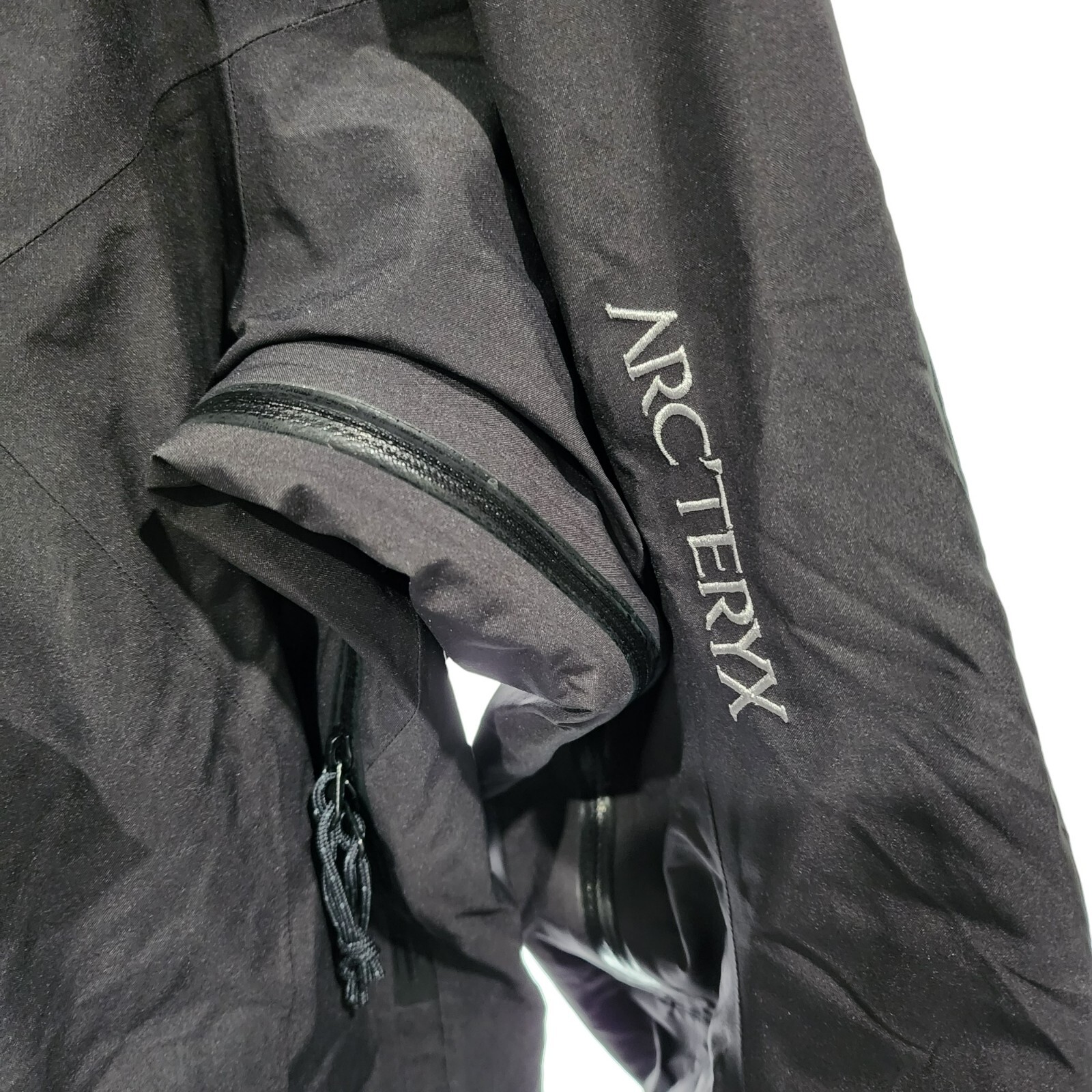 Pre-owned Arc'teryx Arcteryx Sentry Jacket Men's Black, '09 Deadstock Model 7440 Primaloft Pro Shell