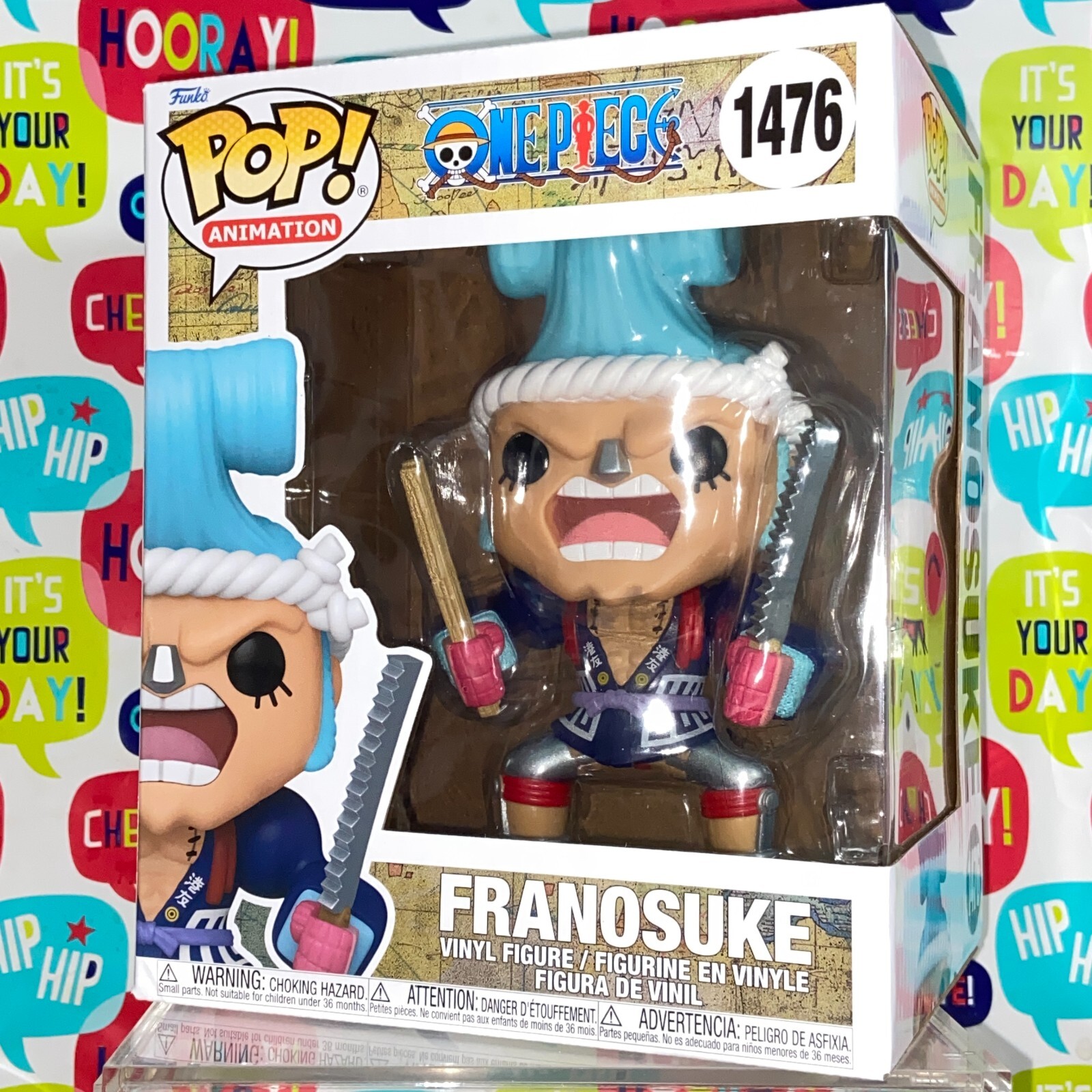Franky Franosuke One Piece Funko Pop 1476 + Protector | eBay