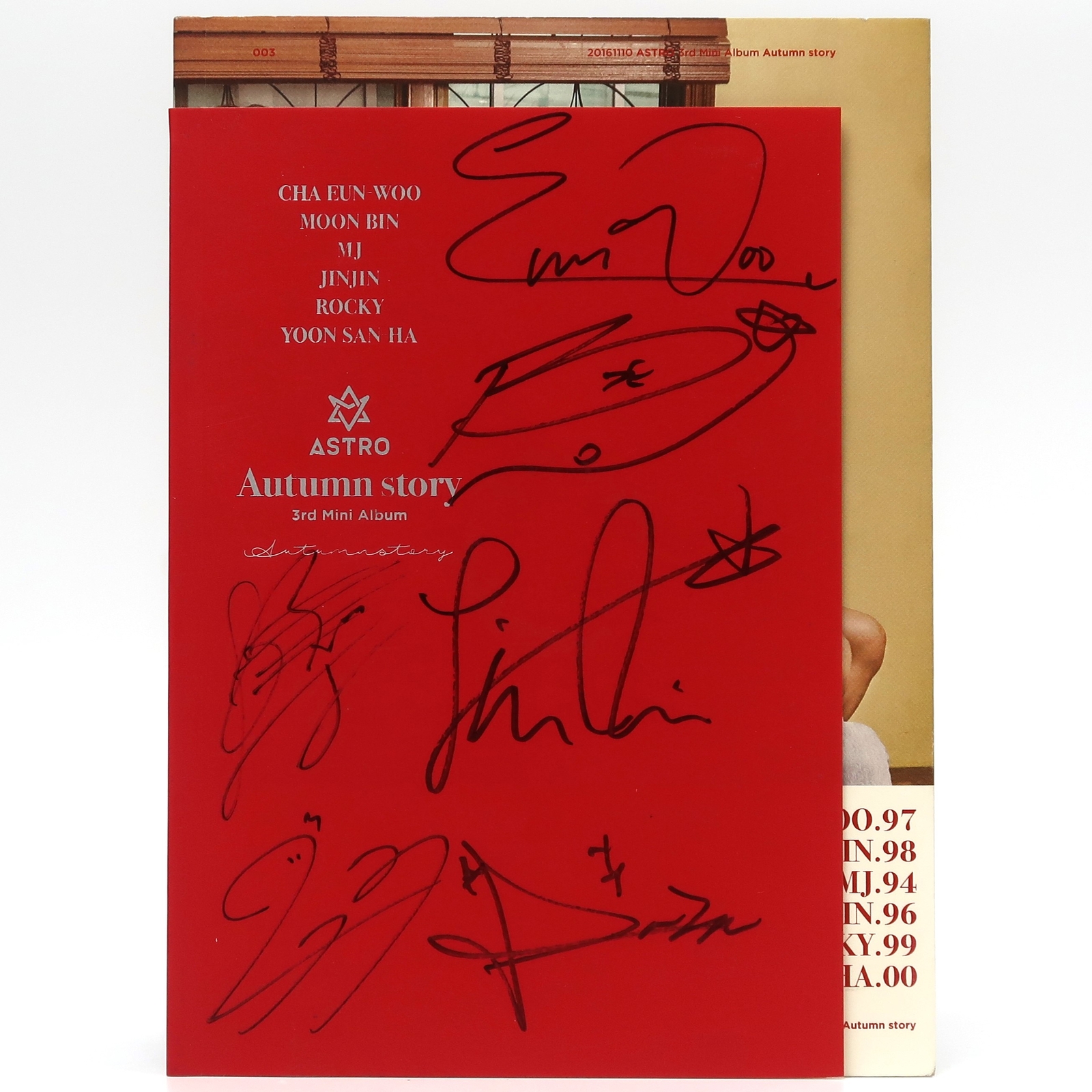 K-POP・アジア ASTRO Autumn story special album ASTRO-[AUTUMN STORY] 3rd Mini Album A Ver. Red CD+Photo Book