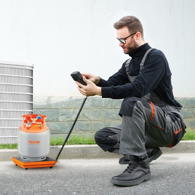 VEVOR Electronic Digital Refrigerant Charging Freon Weight Scale 110LB for HVAC