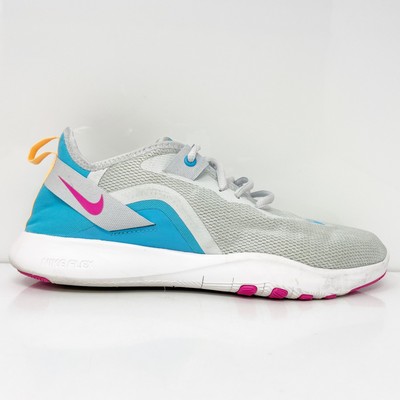 Nike Womens Flex Trainer 9 AQ7491-001 Серые кроссовки для бега, размер 9, Серый, Flex Trainer 9