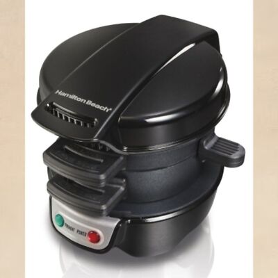 Hamilton Beach 5 Minute Breakfast Sandwich Maker Valentine Gift Birthday Mom Dad