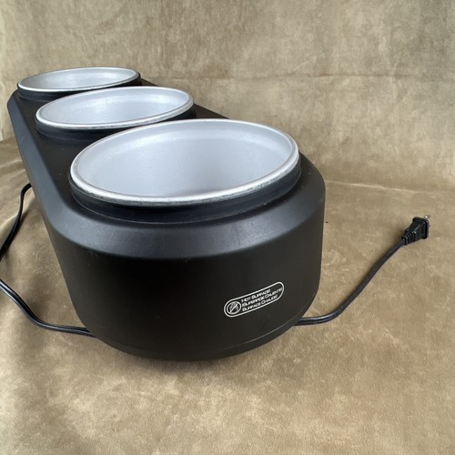 TRU Slow Cooker Triple Buffet Server *BASE ONLY