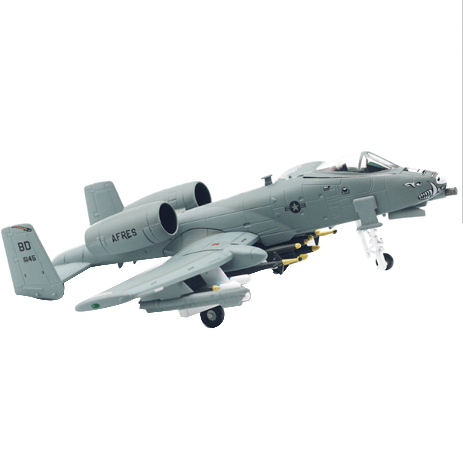 For USAF 16cm Diecast Alloy 1/100 Scale A-10 Warthog Attack