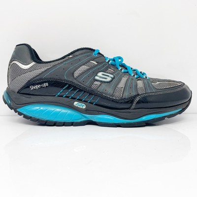 

Женские кроссовки Skechers Shape Ups Kinetix Response, черные повседневные туфли, размер 9,5, Черный, Shape Ups Kinetix Response