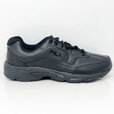 

Fila Mens Memory Workshift 1SGW0002-001 Черная повседневная обувь Кроссовки Размер 13 4E, Черный, Memory Workshift