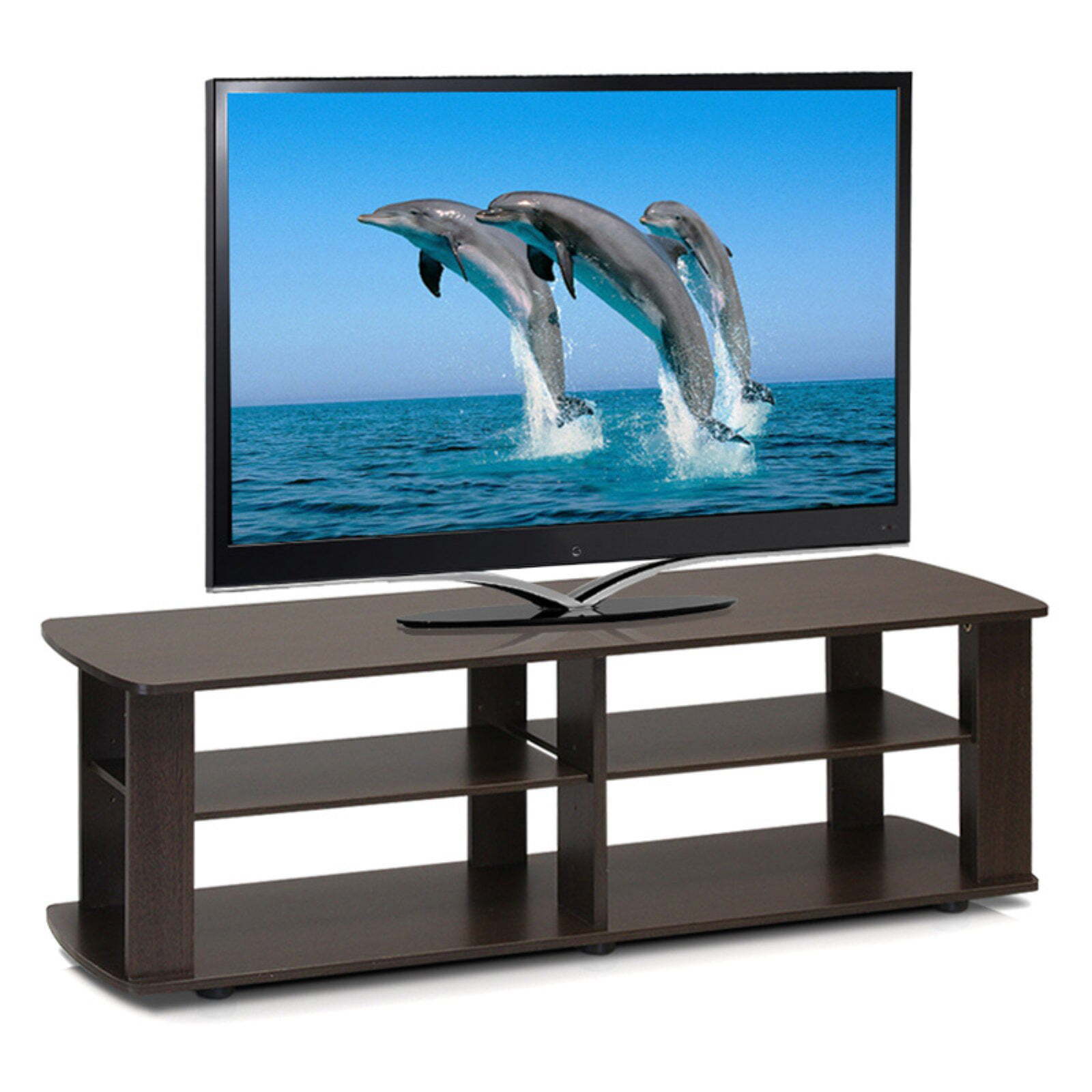 For 42" Tvs Entertainment Center Media Console Table Storage