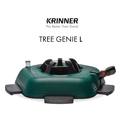Krinner Tree Genie Large Christmas Tree Stand (New with Water Level Indicator)