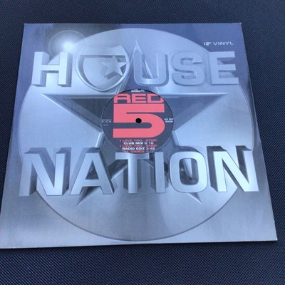 House Nation Red 5    I Love You...Stop! Germany 12'' Electronic Euro House Vinyl