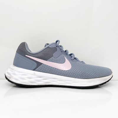 Nike Womens Revolution 6 DC3729-400 Синие кроссовки для бега, размер 9, Синий, Revolution 6