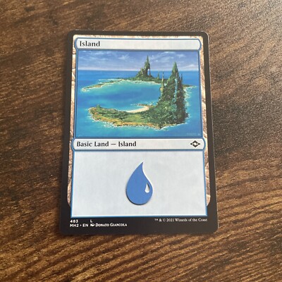 Island #483 Modern Horizons 2 MTG MH2 Pack Fresh! Magic The Gathering D982*