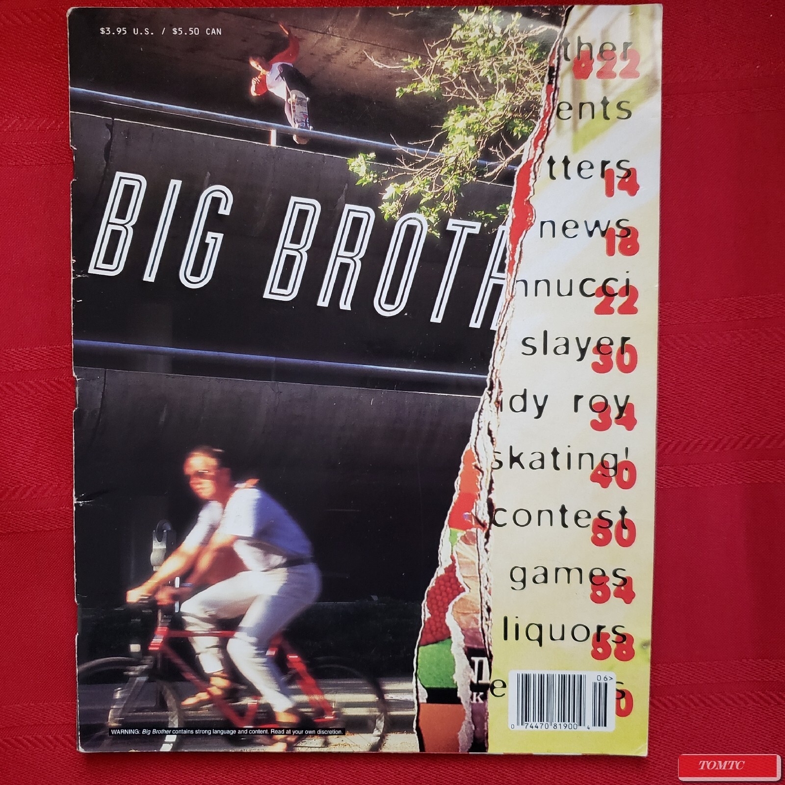 Big Brother Magazine (Issue #22) Slayer Interview | eBay