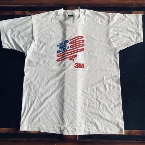 Vintage 80s 3M Tech Company Tee XL Made In USA Screen Stars Best Vintage 80s 3M Tech Company Tee XL Made In USA Screen Stars Best