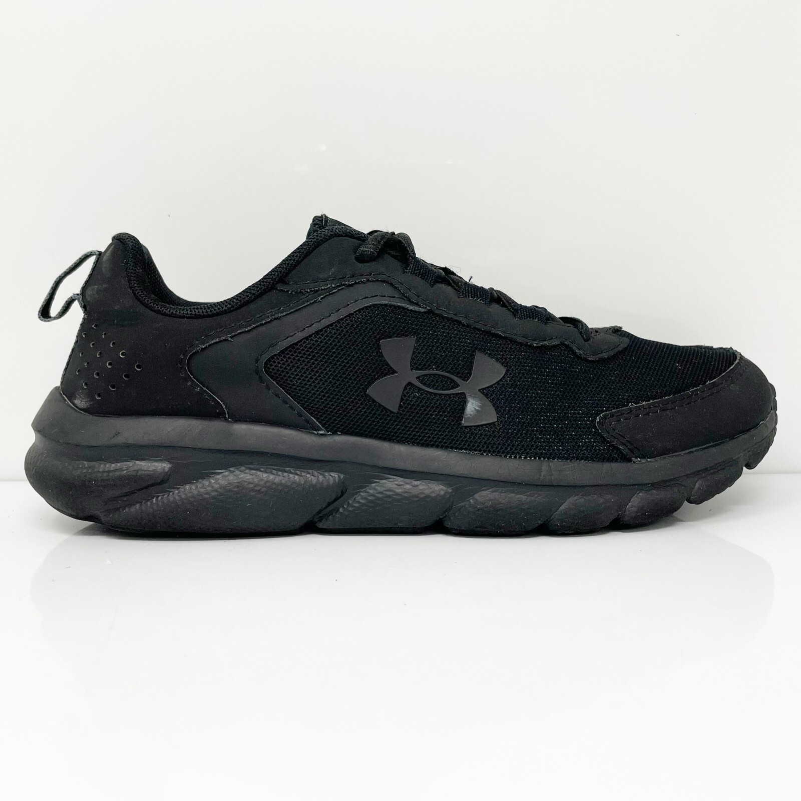 

Under Armour Boys Assert 9 3024633-002 Черные кроссовки для бега Размер 6Y, Черный, Assert 9