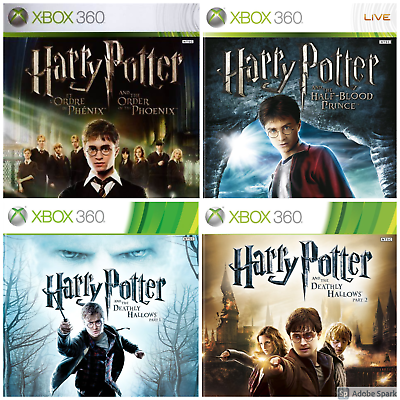 Harry Potter Xbox 360 Retro Games - Choose Your Game - Complete Collection