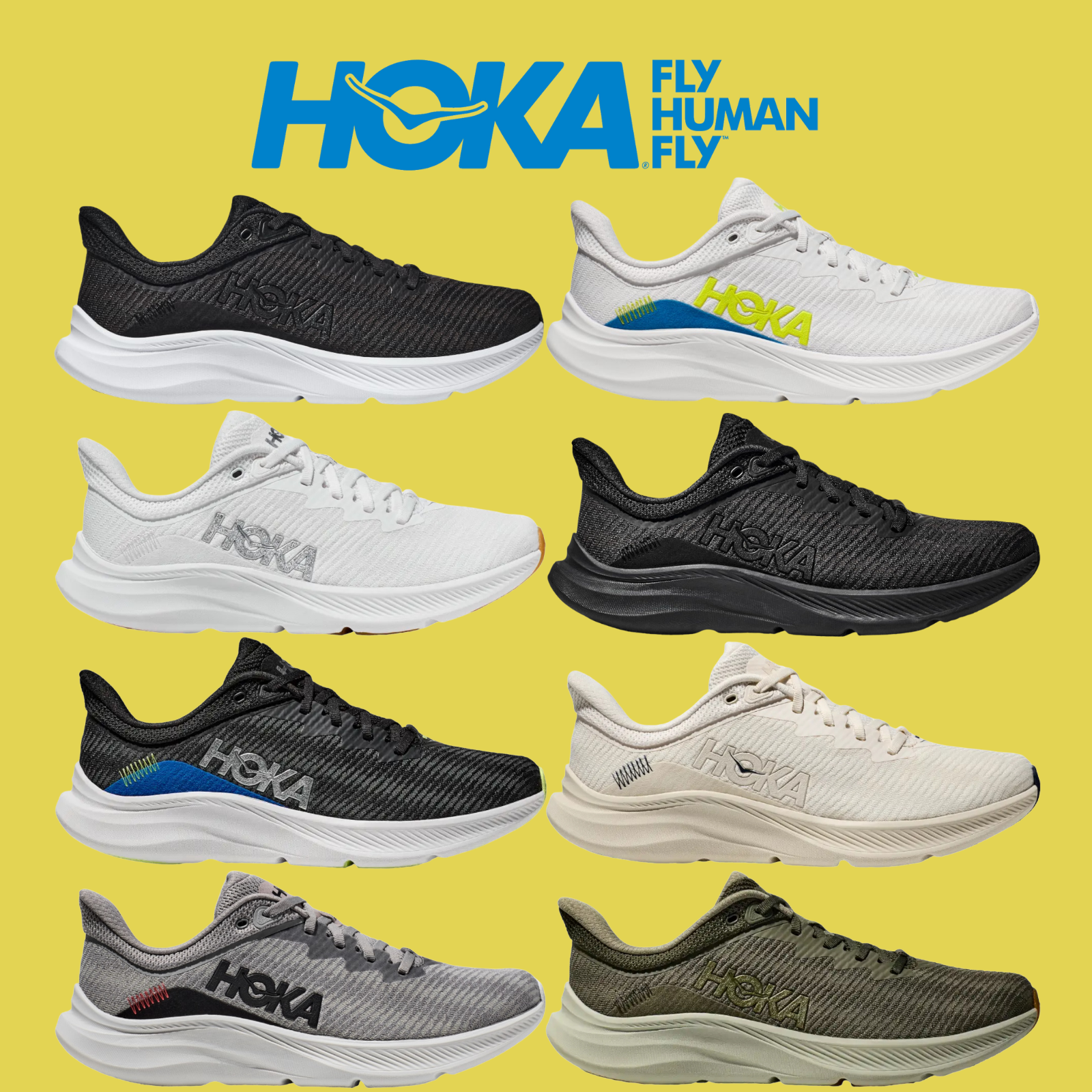 СОВЕРШЕННО НОВЫЕ мужские кроссовки Hoka ONE ONE SOLIMAR ВСЕХ ЦВЕТОВ, американские размеры 7-14 С наконечником