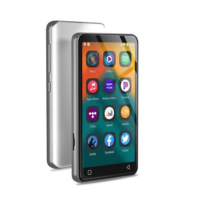 MP3 Player with Bluetooth and WiFi, 4'' Full Touch Screen MP4 Spotify, Android...