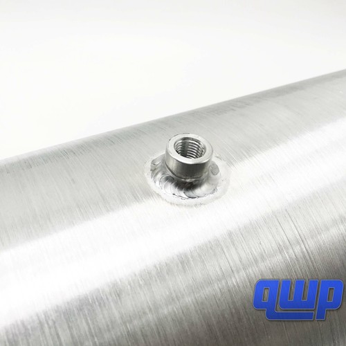 4.5 Gallons Center Fill 8x22 1/4 NPT Outlet Spun Aluminum Gas Tank / Fuel Tank 