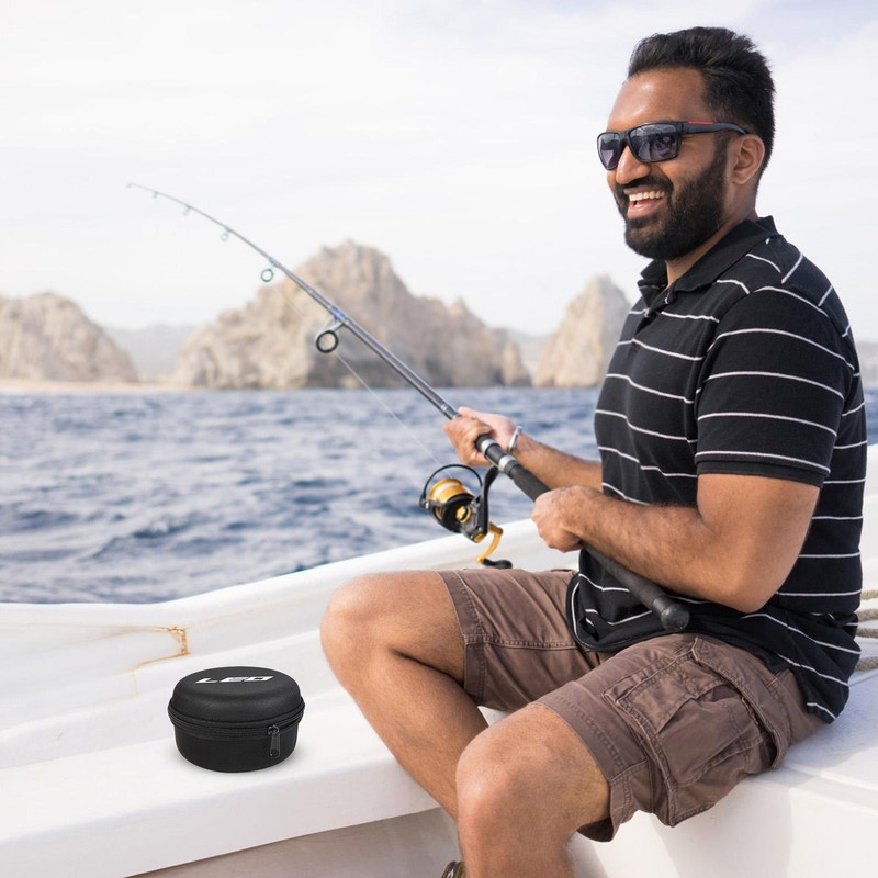 Waterproof Easy Using Storage Pouch Fits Spinning Fishing Reels Rafting Wheels