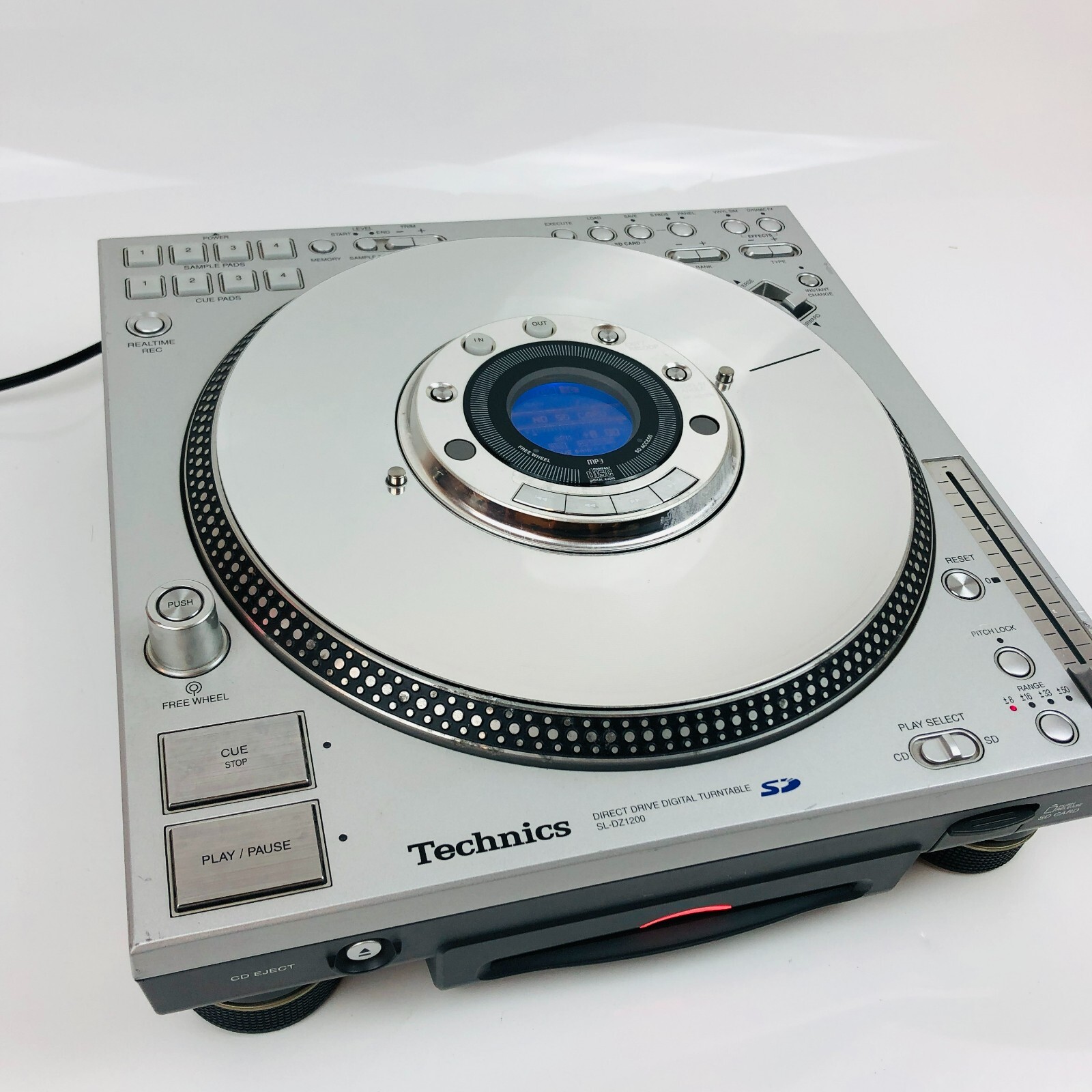 Technics ダイレクトドライブ デジタルターンテーブル シルバー SL