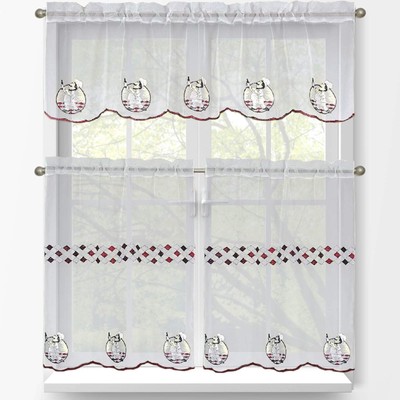 Window Treatments Hardware Garden Curtains Chef Kitchen Curtain