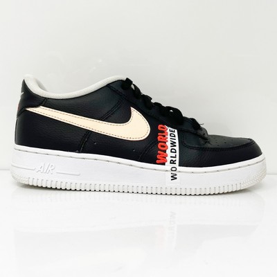 

Nike Boys Air Force 1 LV8 1 CN8536-001 Черная повседневная обувь Кроссовки, размер 5,5 лет, Черный, Air Force 1 LV8 1
