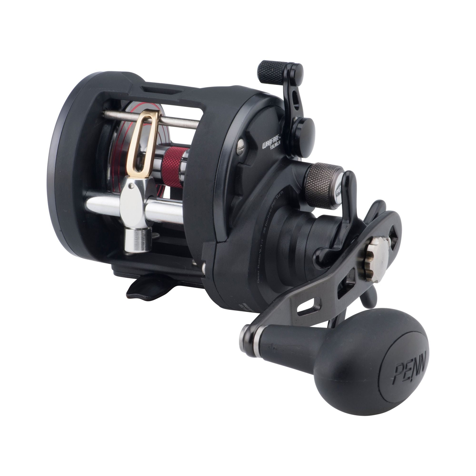 PENN Warfare Level Wind Conventional Fishing Reel, Size 15