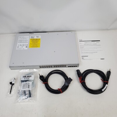 Cisco C9200L-24T-4G-E Catalyst 9200L 24 Port Data Switch