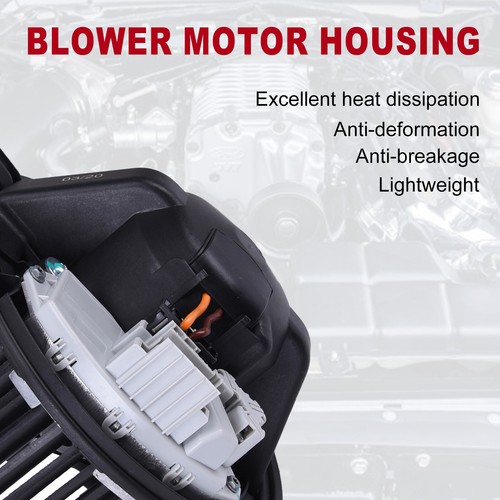 TOPAZ A/C Blower Motor w/ Regulator for BMW E81 E87 E90 E84 X1 F25 X3 E89 Z4