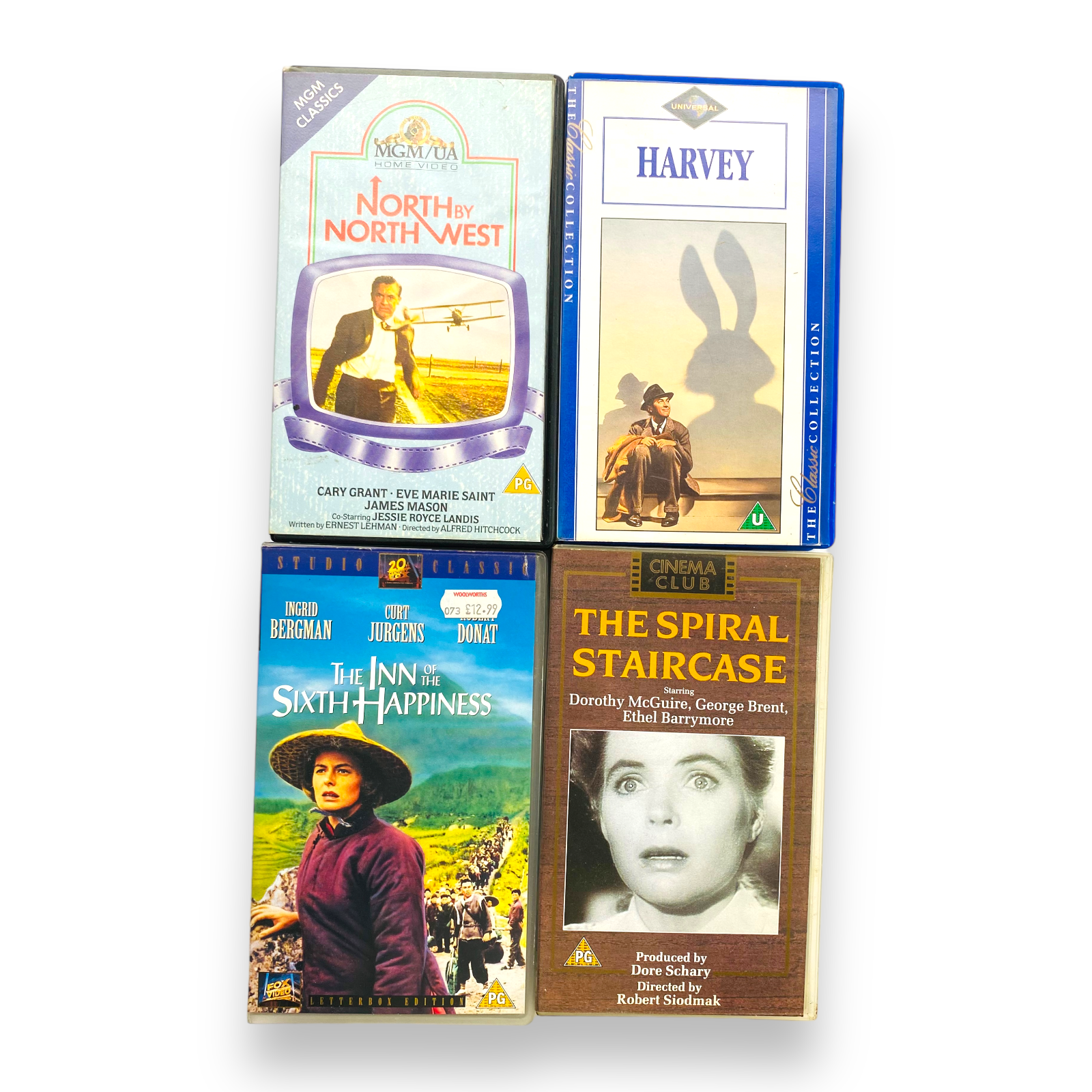 Inn Of The Sixth Happiness, North By Northwest, Spiral Staircase...VHS Bundle