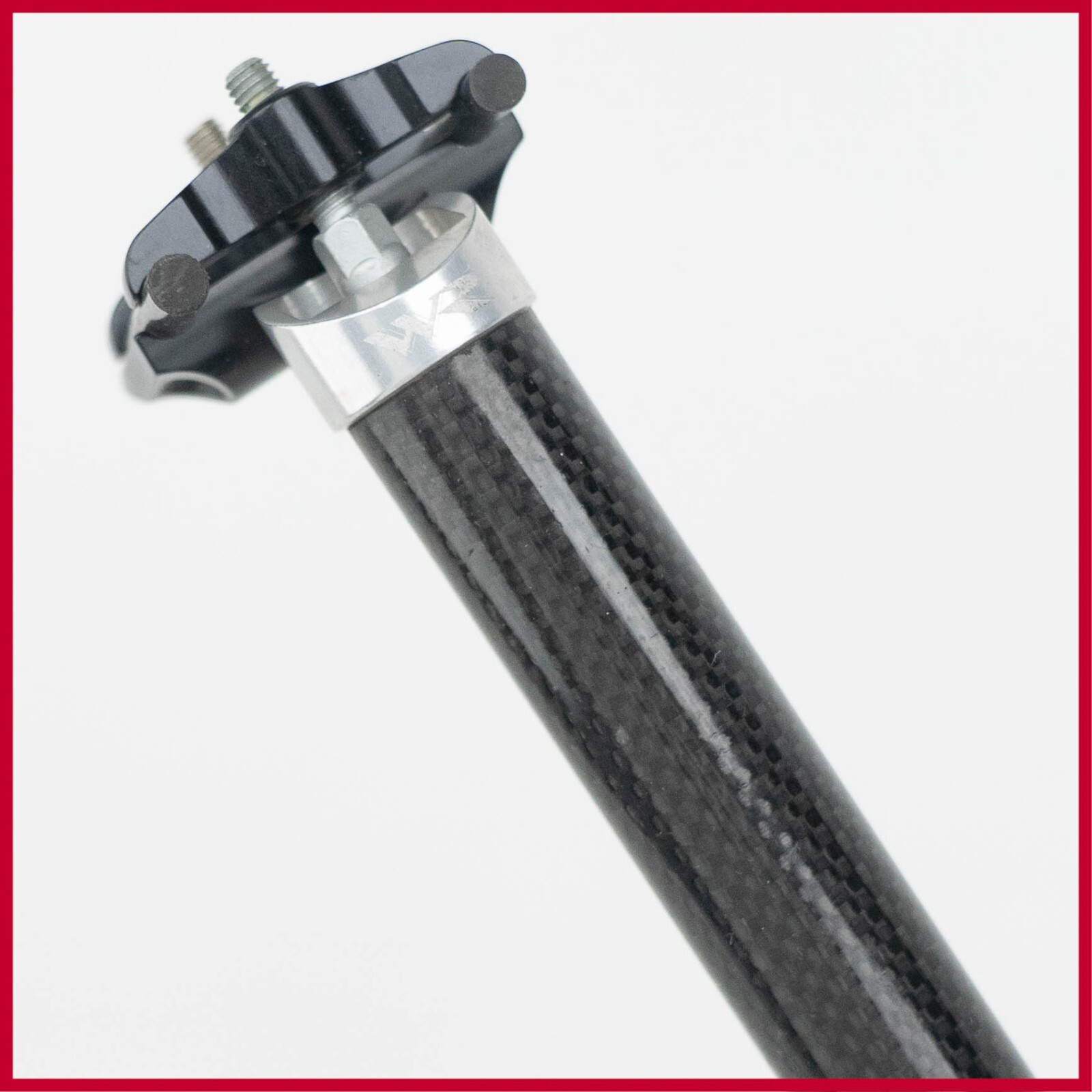 NOS WR COMPOSITI CARBON SEATPOST 25.0 mm 260 mm VINTAGE OLD